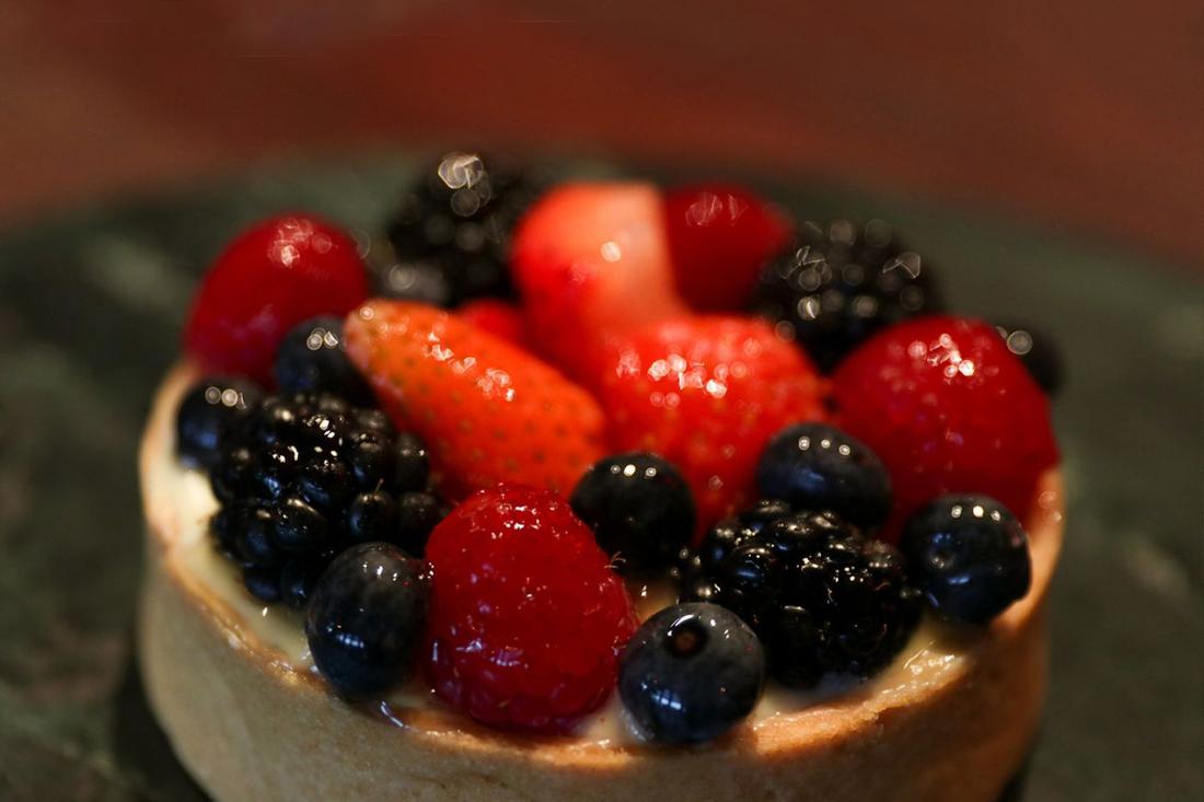 Mixed berry tart
